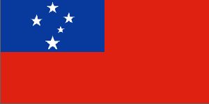 萨摩亚国旗